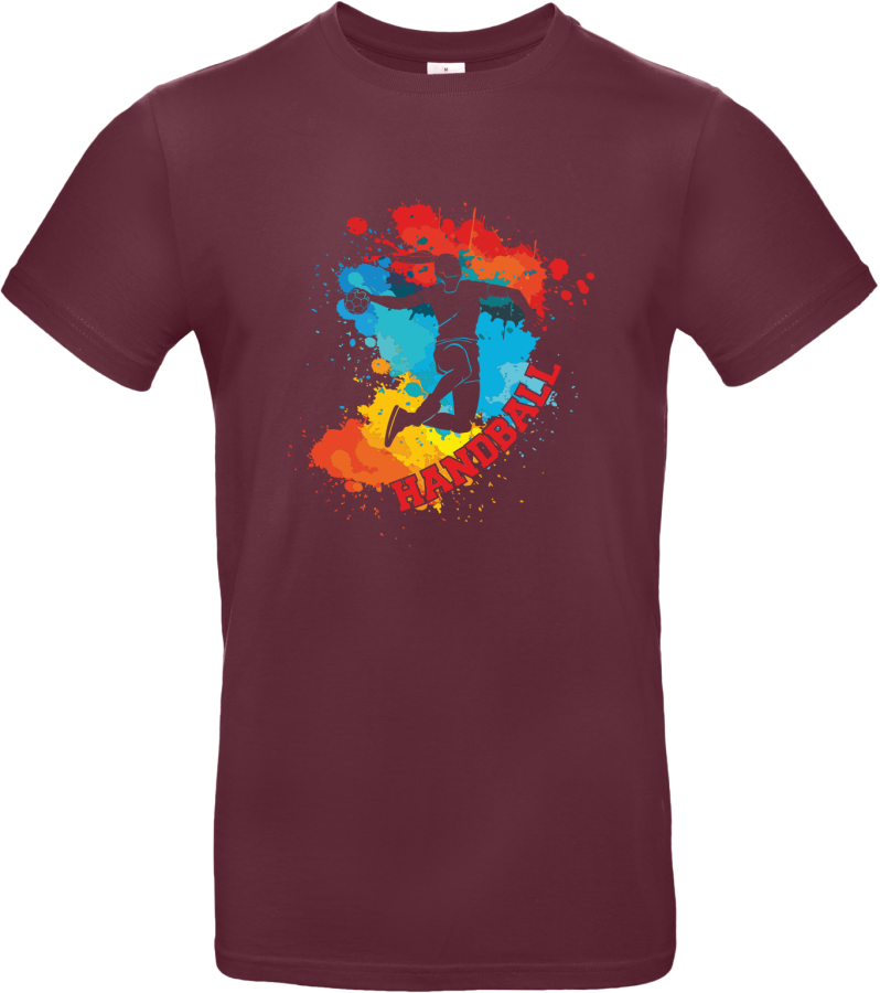 T-Shirt Handball Sunset Splash Woman